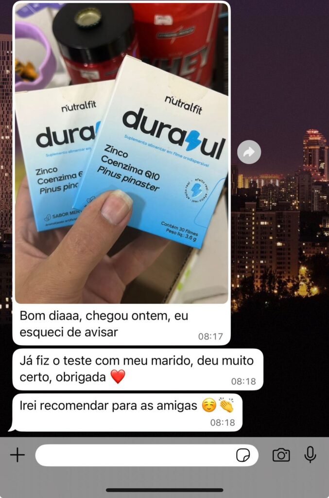 Testando a fita sublingual Durazul na prática.